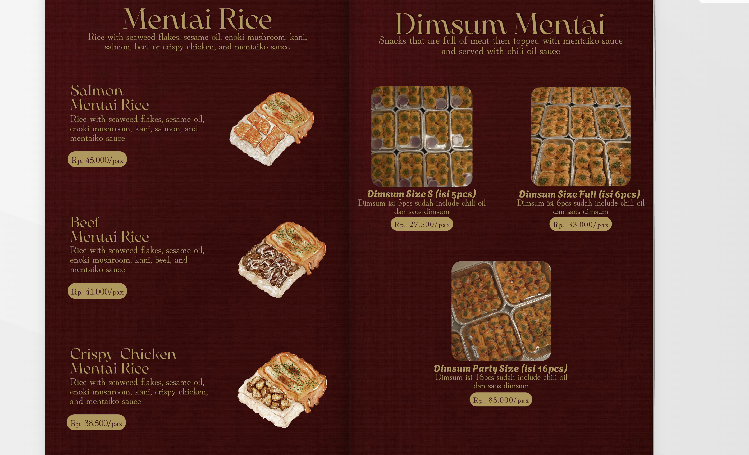 Dimsum Party Size (isi 16pcs)